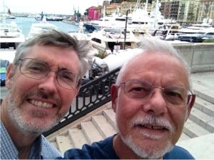 Ray Ruiz & Kim Pedersen, hosts at La Dauphine B&B